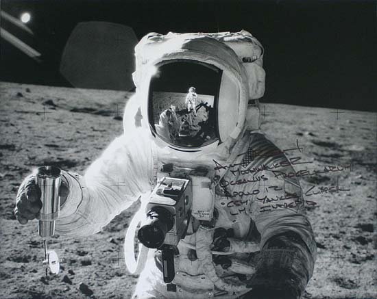 1969 Alan Bean Signed Photograph