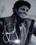 Michael Jackson Hand-signed 10x8